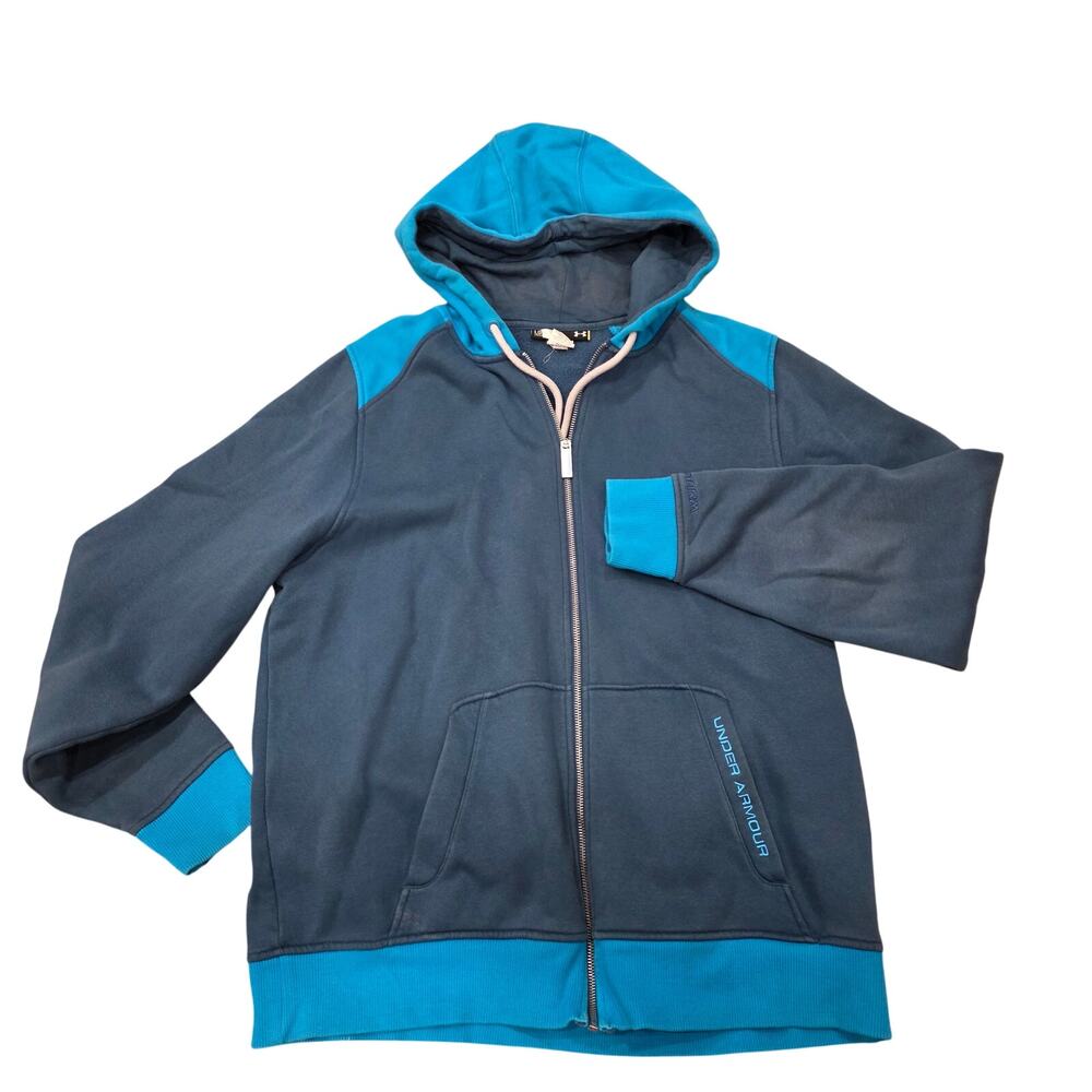 Under Armour Storm Charged Cotton full-zip hoodie sz L